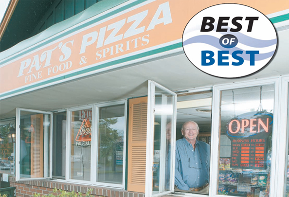 Pat's Pizza Wins Readers Choice Awards for 2011-2017 in Scarborough, Maine